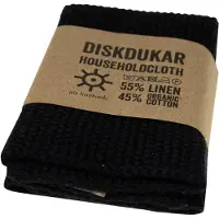 Iris Hantverk vaatdoek Zwart