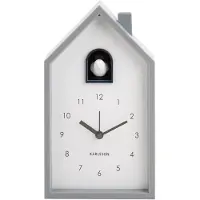 Karlsson Wekker Modern Cuckoo Mouse Grey