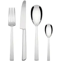 Alessi Bestekset Asta Zilver (24-Delig)