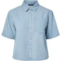 Pieces Blouse 'PCSmidi' lichtblauw