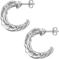 Yokoamii Oorbellen zilver