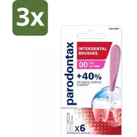 Parodontax 3 x - Interdentale Ragers - 0.4 mm - 6 Ragers - Interdentale Ragers - Tandvleesverzorging - Tandplak Verwijderen - Tandvleesontsteking - Gingivitis
