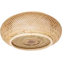 Toolight App1253-3C Plafonnière Beige 18X40X18Cm