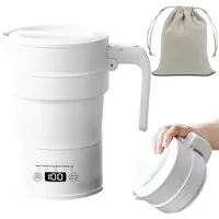 Mira Waterkoker camping - Waterkoker klein - Waterkoker reis - Wit - 16cm x 12cm x 8cm