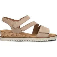 Gabor Dames Sandalen 754.1 - Beige - Maat 37