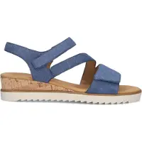 Gabor Dames Sandalen 754.2 - Blauw - Maat 42
