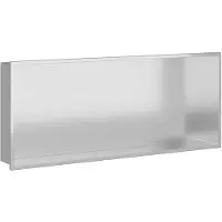 vidaXL Douche Niche zilver 75 x 30 x 9,5 cm Roestvrij staal