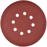 GEKO Schuurpapier 150 mm - Zelfklevend - 8 gaten - Korrel 60 - 50 stuks