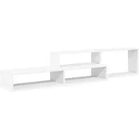 vidaXL Wand TV Stand 150 x 25 x 28,5 cm Bewerkt hout