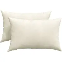 vidaXL Zitkussens 2 pcs Crème 60 x 40 cm Corduroy stof