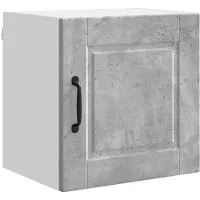 vidaXL Wandkast PORTO Beton Grijs 40 x 31 x 40 cm Bewerkt hout