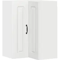 vidaXL Vaatwasserpaneel Kalmar Wit 57 x 57 x 80 cm Bewerkt hout