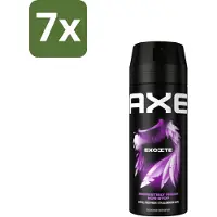 Axe Deodorant Bodyspray Excite 150 ml - Bulkverpakking - 7 stuks
