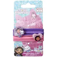 Cerdá Gabby's Dollhouse Adventures haarelastiekset 8 deks