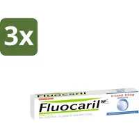 FLUOCARIL - Tandpasta - Met Fluoride - 75 ml - Bulkverpakking - 3 stuks