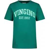 Vingino T-shirt Icon-logo-SS Jongen Groen 116