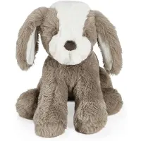 Bunnies By The Bay knuffel Hond - knuffeldier - geborduurde details - 31 cm - Toffee