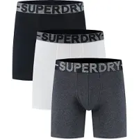 Superdry Boxershorts antraciet / zwart / wit