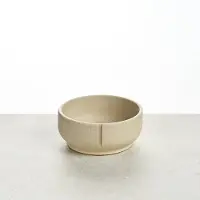 PINO Sandstone Hondenvoerbak Classic Feeder (hondenkom) - Beige (Owl Greige) - Small ⌀14cm - 500ml