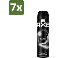 Axe Deodorant Bodyspray Black 200 ml - Bulkverpakking - 7 stuks