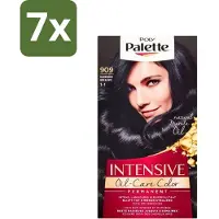 Schwarzkopf Poly Palette - Haarverf - Blauw Zwart 909 - 115ml - Bulkverpakking - 7 stuks