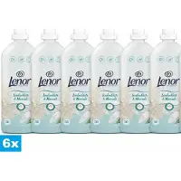 Lenor Wasverzachter Lindenbloesem & Meersalz – 6 x 1,4L – 6 Stuks – 336 Wasbeurten (6x56) – 8,4L – LIME BLOSSOM&SEA SALT – Voordeelverpakking