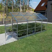 BAUMERA Kas KLASIKA BERNARD, afmetingen 2,35 x 4 meter, met 4 mm polycarbonaat