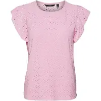 Vero Moda regular fit T-shirt met ronde hals model 'TASSA'
