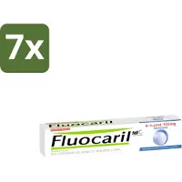 FLUOCARIL - Tandpasta - Met Fluoride - 75 ml - Bulkverpakking - 7 stuks