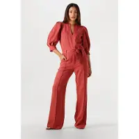 Aaiko Dames Jumpsuits Hellen Pes 588 - Rood - Maat XS