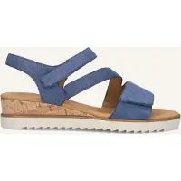 Gabor Dames Sandalen 754.2 - Blauw - Maat 43