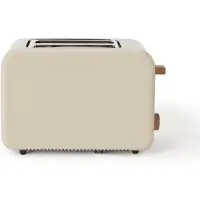 Mira Tosti apparaat broodrooster - Tosti apparaat - Tosti broodrooster - Beige - 16cm x 29cm x 19cm