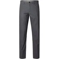 Selected Chino 'Miles' black denim