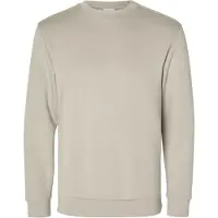 Selected Sweatshirt 'MANUEL' greige