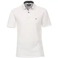 Casamoda Regular Fit Polo shirt Korte mouw wit