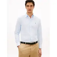 Tommy Hilfiger Zakelijk overhemd 'Flex' pastelblauw