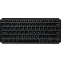Satechi Slim EX1 Draadloos Toetsenbord – Bluetooth 5.3 kanalen – Universele Compatibiliteit – Energiezuinige Modus verlengt Levensduur tot 12 Maanden - Zwart