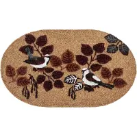 Beliani TOOLIK - Deurmat - Natuurlijk - 45 x 75 cm - Kokos