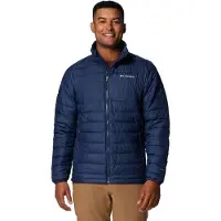 Columbia Outdoorjas 'Powder Lite II' blauw / wit