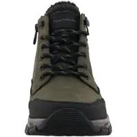 Tom Tailor Veterboots olijfgroen / zwart