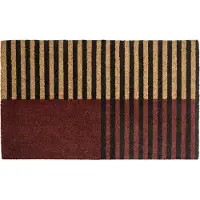 Beliani TUKSUK - Deurmat - Bruin/Beige - 45 x 75 cm - Kokos