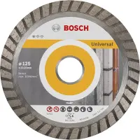 Bosch 2608603250 2608603250 Diamanten doorslijpschijf Diameter 125 mm Boordiameter 22.23 mm Baksteen, Beton, Metselwerk, Betonblok 10 stuk(s)