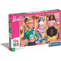 Clementoni - Puzzel - 104 Stukjes - Barbie - Kinderpuzzel - Vanaf 6 Jaar