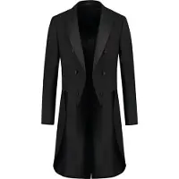 Gents - Kostuum heren zwart PV - Polyblend - Zwart - Maat 33/33