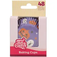 Funcakes Baking Cups - Spooky Halloween - 48 Stuks - Cupcake Vormpjes Papier