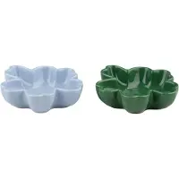 Marimekko Unikko Shape schaal Ø11 cm 2-delig Light blue-green