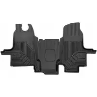 Frogum No.77 - Automat voorzijde - Geschikt voor Ford Transit MK5 2000-2006 - Versnellingspook op de vloer - 3D TPE Rubber - 1-delig - Zwart