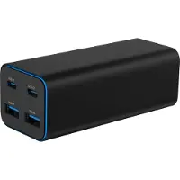 Gembird USB snellader 2xA, 2xC 100W Power Delivery zwart