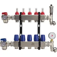 MAGNUM Heating Open Premium RVS Verdeelunit 5 Groeps