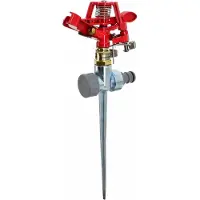 AWTOOLS Metalen pulsatie sproeier - - Model Pulsatie - RVS &amp; zinklegering - Straal 24 m - 360